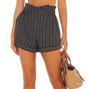 Majorelle Paperbag High Waist Shorts